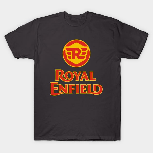 Royal Enfield Motorcycles T-Shirt by tushalb